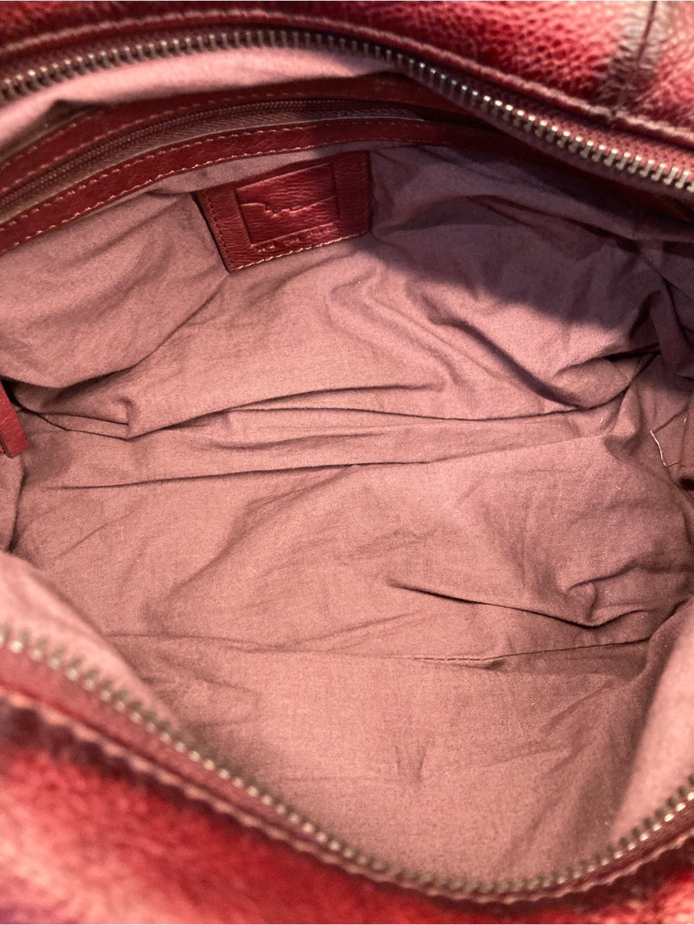 FREE PEOPLE We the Free Baby Emerson Leather Tote Bag in Red Rock - Picture 10 of 10